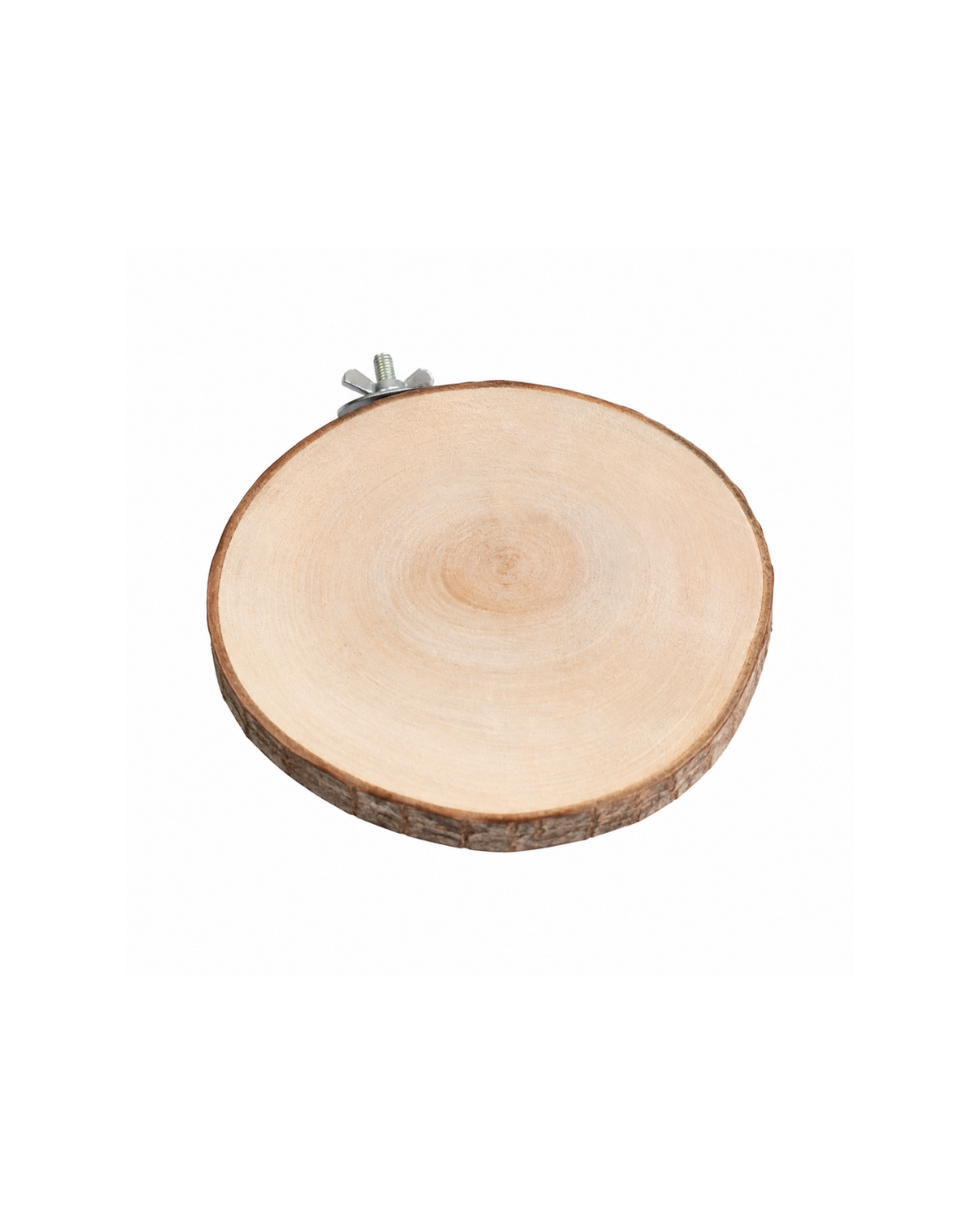 14 CM Natural Round Wood Bird Perch Platform – WP03 - Image 2