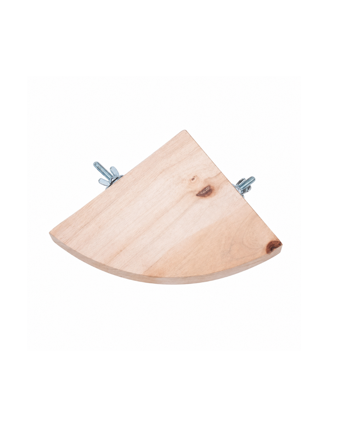 15 CM Natural Wooden Corner Bird Perch Platform – WP04 - Image 2